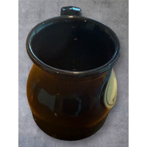 Brewery Gulch Inn Mendocino California Hand Thrown Brown Glazed Coffee Mug 2016 - Picture 4 of 5